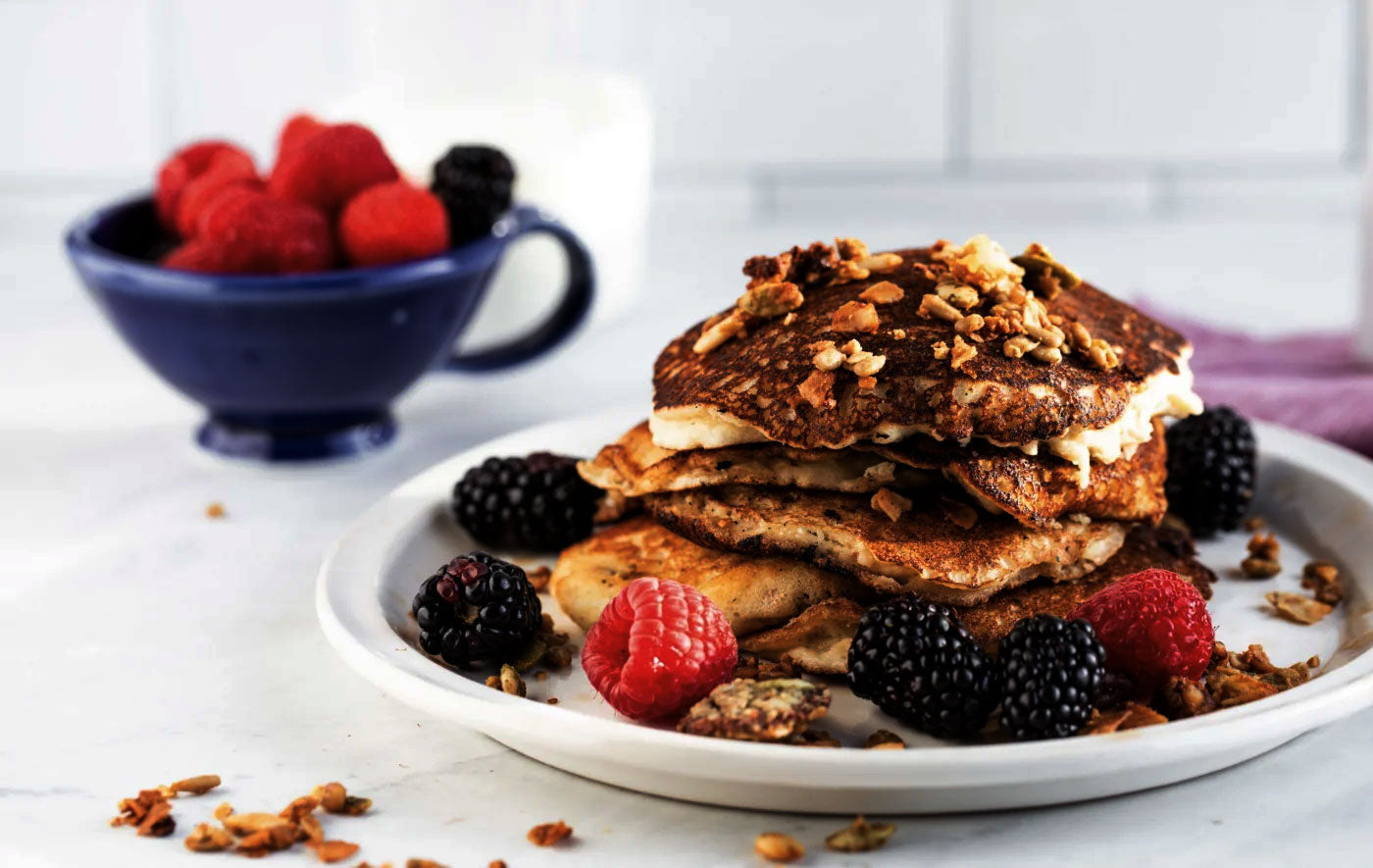 Low Carb Granola Pancakes Recipe