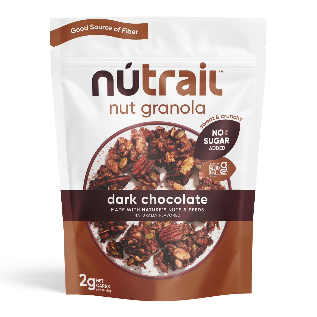 Dark Chocolate Nut Granola | NuTrail